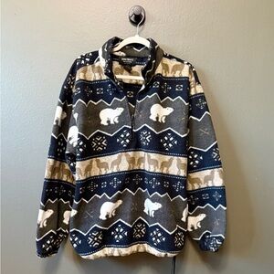 Woolrich Women's Patterned Fleece Pullover